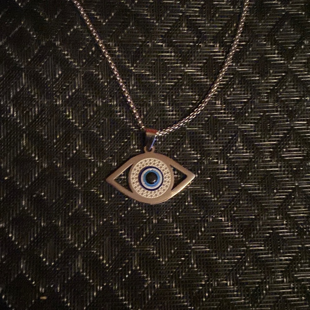 Blue evil eye
